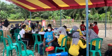 GERAKAN SERENTAK VAKSINASI COVID-19 DI PUSKESMAS KEMBANG MUMPO