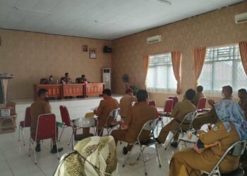 SINKRONISASI DATA SASARAN DAN CAPAIAN VAKSINASI COVID-19 UNTUK PERSIAPAN PEMAPARAN DATA KEPADA BUPATI DAN FORKOMDA DI KABUPATEN SELUMA