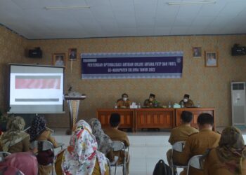 PERTEMUAN OPTIMALISASI ANTRIAN ONLINE ANTARA FKTP DAN FKRTL SE-KABUPATEN SELUMA TAHUN 2022