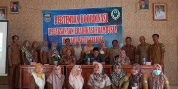 PERTEMUAN KOORDINASI PELAKSANAAN ERADIKASI FRAMBUSIA DI KABUPATEN SELUMA TAHUN 2022