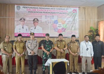 PELAKSANAAN AKSI 2 PENYUSUNAN RENCANA AKSI DAERAH DALAM UPAYA PERCEPATAN PENURUNAN STUNTING DI KABUPATEN SELUMA TAHUN 2022