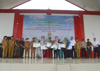 LAUNCHING UNIVERSAL HEALTH COVERAGE KABUPATEN SELUMA