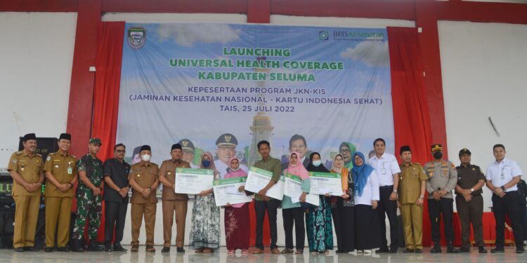 LAUNCHING UNIVERSAL HEALTH COVERAGE KABUPATEN SELUMA