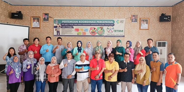 PERTEMUAN KOORDINASI PERCEPATAN ODF DAN 5 PILAR STBM DINAS KESEHATAN KABUPATEN SELUMA TAHUN 2022