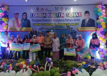 BALITA ASAL SELUMA JUARA 1 LOMBA BALITA SEHAT TINGKAT PROVINSI BENGKULU