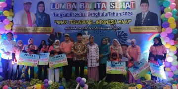 BALITA ASAL SELUMA JUARA 1 LOMBA BALITA SEHAT TINGKAT PROVINSI BENGKULU