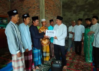 SAFARI RAMADHAN BERSAMA DINKES SELUMA DI MASJID NURUL IMAN DESA TALANG KEBUN