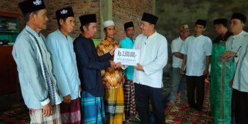 SAFARI RAMADHAN BERSAMA DINKES SELUMA DI MASJID NURUL IMAN DESA TALANG KEBUN