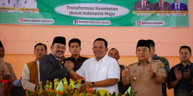 ACARA PUNCAK HARI KESEHATAN NASIONAL KE-59 DINAS KESEHATAN KABUPATEN SELUMA