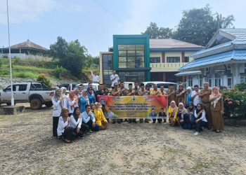PELEPASAN PELAYANAN KESEHATAN BERGERAK TAHAP I DI DTPK DESA LUBUK RESAM