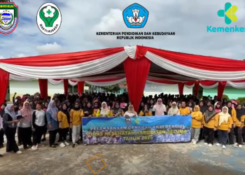 KEGIATAN AKSI BERGIZI DI SMP NEGERI 5 SELUMA