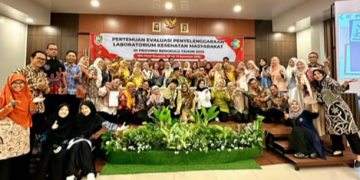 DINAS KESEHATAN SELUMA HADIRI PERTEMUAN EVALUASI PENYELENGGARAAN LABKESMAS TINGKAT PROVINSI BENGKULU