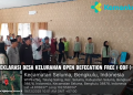 DINAS KESEHATAN KABUPATEN SELUMA GELAR DEKLARASI DESA/KELURAHAN OPEN DEFECATION FREE (ODF)
