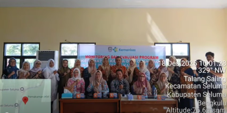 DINAS KESEHATAN SELUMA GELAR MONITORING DAN EVALUASI PROGRAM KESEHATAN KERJA DAN OLAHRAGA