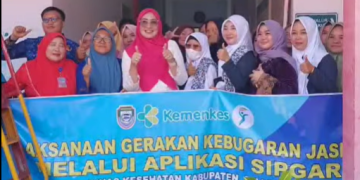DINAS KESEHATAN SELUMA LAKSANAKAN GERAKAN KEBUGARAN JASMANI MELALUI APLIKASI SIPGAR