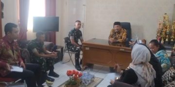 RAPAT KOORDINASI TIM KESEHATAN DENGAN YONIF 891/MAHARAJA SAKTI SELUMA