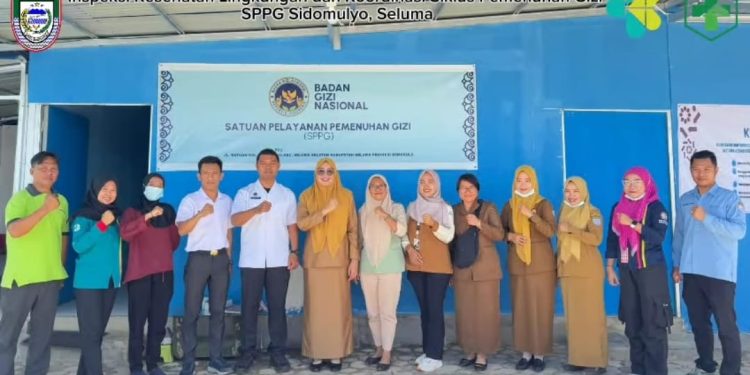 Dinas Kesehatan Seluma Lakukan Inspeksi Kesehatan Lingkungan dan Koordinasi Siklus Pemenuhan Gizi di SPPG Sidomulyo