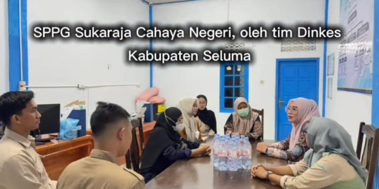 INSPEKSI KESEHATAN LINGKUNGAN DAN KOORDINASI SIKLUS PEMENUHAN GIZI DI SPPG SELUMA SUKARAJA