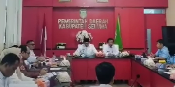 DINAS KESEHATAN KABUPATEN SELUMA MENGHADIRI RAPAT SATUAN TUGAS MBG KABUPATEN SELUMA