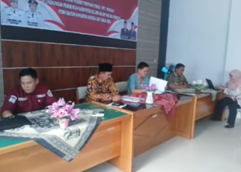KEPALA DINAS KESEHATAN HADIRI MONITORING KINERJA ASN DI INSPEKTORAT KABUPATEN SELUMA