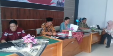 KEPALA DINAS KESEHATAN HADIRI MONITORING KINERJA ASN DI INSPEKTORAT KABUPATEN SELUMA