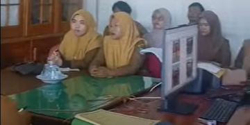 DINAS KESEHATAN KABUPATEN SELUMA HADIRI PEMBINAAN DAN PENGAWASAN KEARSIPAN INTERNAL APLIKASI SRIKANDI