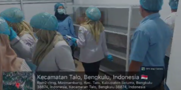 DINAS KESEHATAN SELUMA LAKUKAN INSPEKSI KESEHATAN LINGKUNGAN DI SPPG SELUMA TALO MASMAMBANG