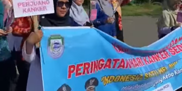DINAS KESEHATAN KABUPATEN SELUMA GELAR KAMPANYE AKSI DAMAI PERINGATAN HARI KANKER SEDUNIA 2026