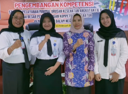 SUB BAGIAN PIH DINAS KESEHATAN SELUMA IKUTI PELATIHAN PENGEMBANGAN KOMPETENSI STANDAR PELAYANAN MINIMAL URUSAN KESEHATAN TAHUN 2026