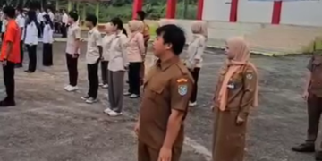 DINAS KESEHATAN SELUMA IKUTI APEL SIAGA KAMTIBMAS BERSAMA PSC DAN LINTAS OPD