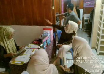 DINAS KESEHATAN SELUMA LAKUKAN PEMBINAAN DAN PENGAWASAN TENAGA KESEHATAN DI PMB APRILIA DWI PUTRI